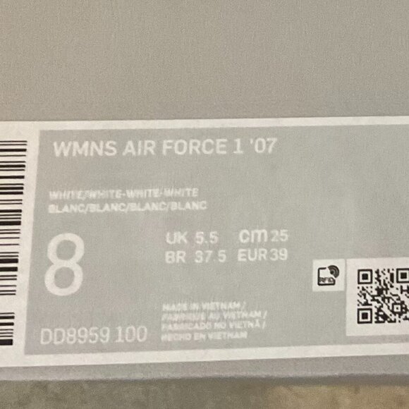 Womens Air forces 1 '07 sneakers white - Picture 4 of 5